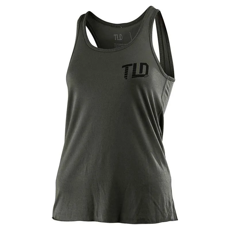 Футболка TLD WMNS Signature Tank [MILITARY GREEN]
