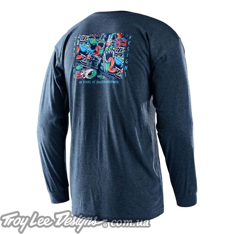 Реглан TLD HISTORY LS TEE; NAVY