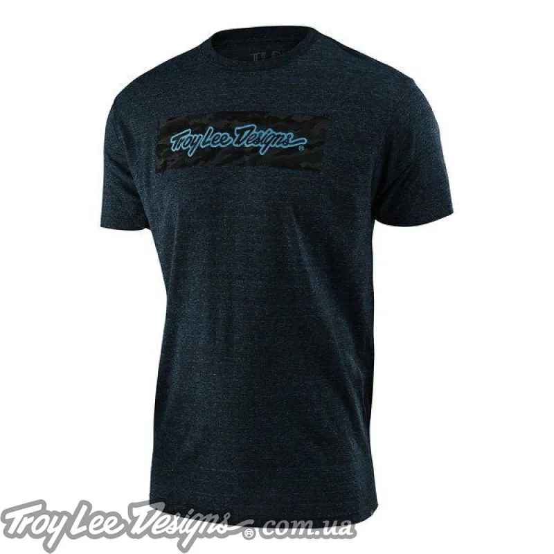 Футболка TLD Signature Block Camo Tee [MIDNIGHT BLUE]