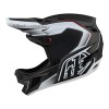 Вело шлем фуллфейс TLD D4 Composite, [EXILE BLACK] 