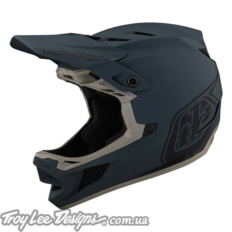 Вело шлем фуллфейс TLD D4 Composite [STEALTH GRAY] 