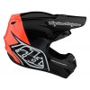 Мотошолом TLD GP HELMET [BLOCK BLACK / ORANGE ]