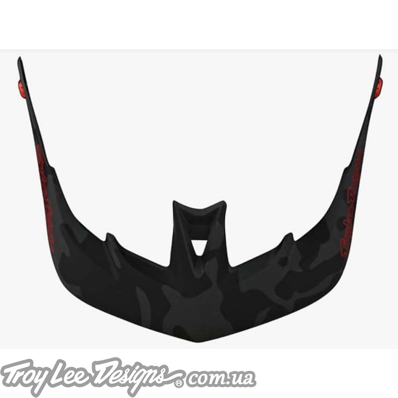 Козырек TLD A3 VISOR CAMO GRAY / RED Козырек TLD A3 VISOR CAMO GRAY / RED