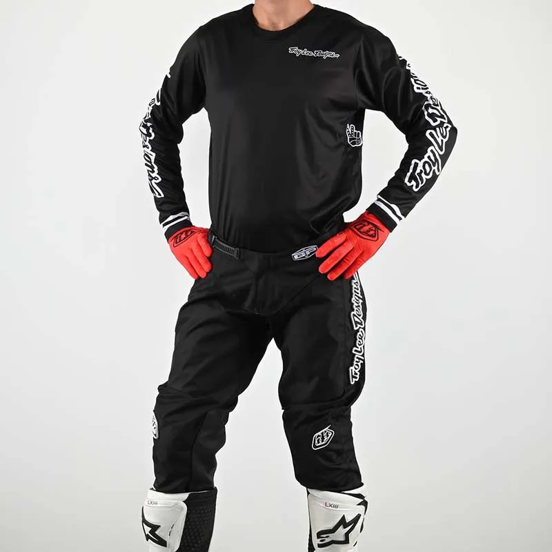 Штаны TLD GP PANT [CAMO WHITE / BLACK]