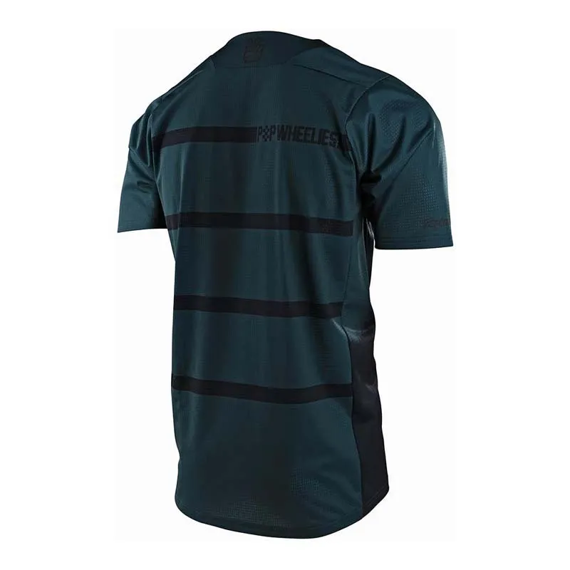 Джерсі TLD Skyline S/S JerseyDIFFUZE [LIGHT MARINE / NAVY]