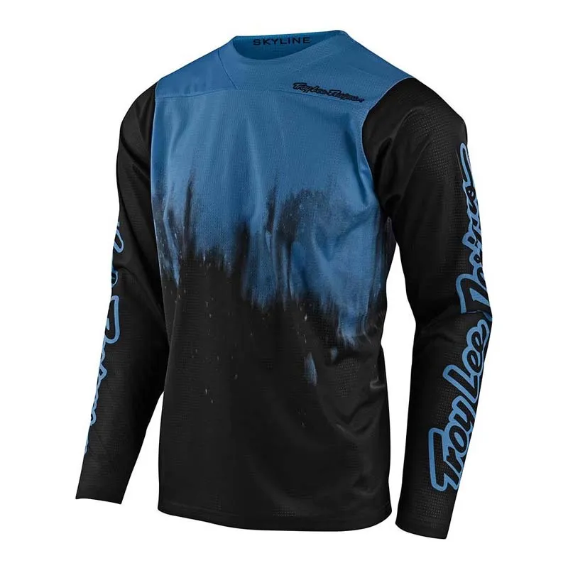 Джерси TLD Skyline L/S Jersey, [DIFFUZE BLUE BIRD / BLACK]