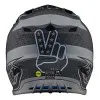 Мотошлем TLD SE4 POLYACRYLITE [FREEDOM BLACK / GRAY]