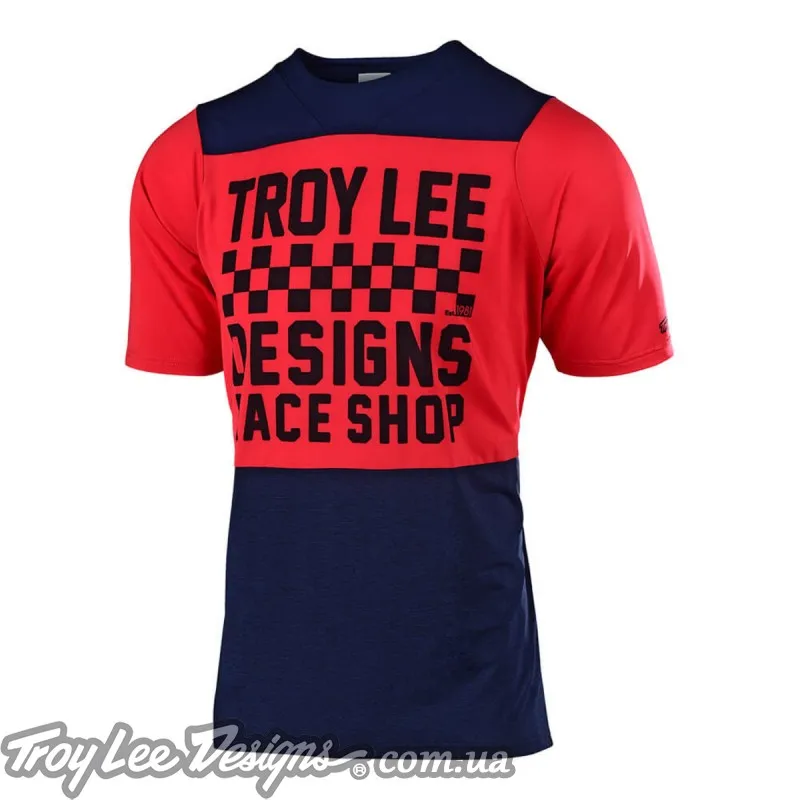 Джерси TLD Skyline S/S Jersey [NAVY / RED]