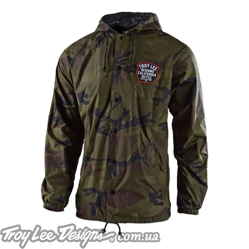 Куртка TLD Granger Windbreaker (Green Camo) розмір XL Series