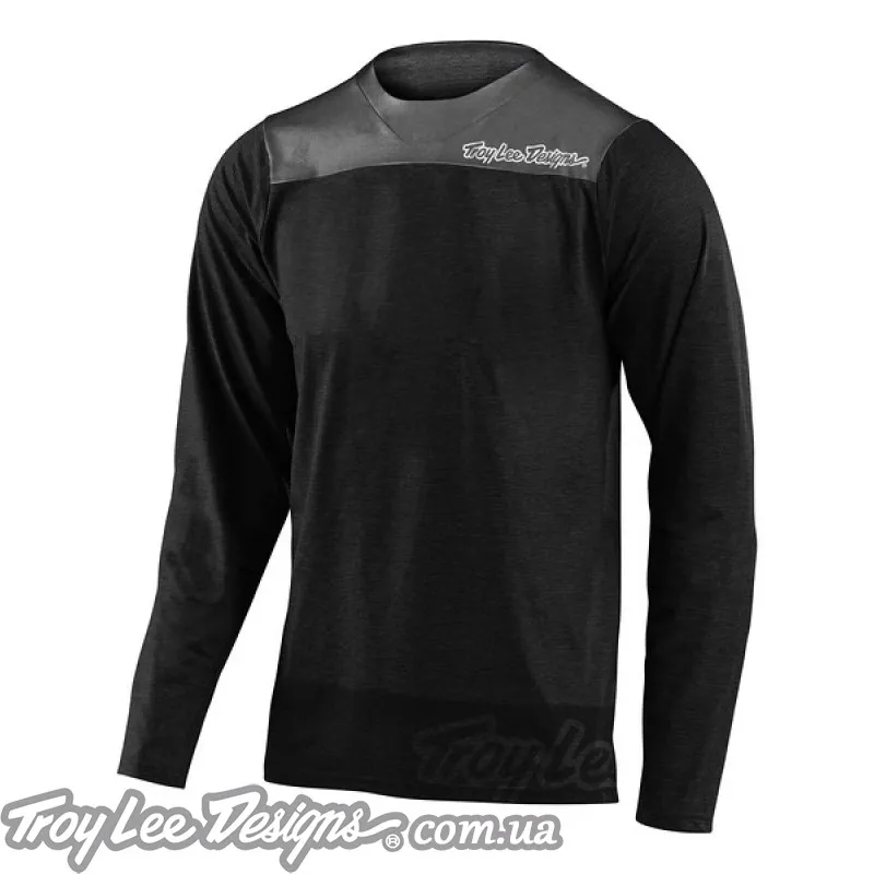 Джерси TLD Skyline L/S Jersey [London Gray Heather Black/Black]