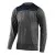 Джерсі TLD Skyline L/S Jersey [London Gray Heather/Navy] розмір MD